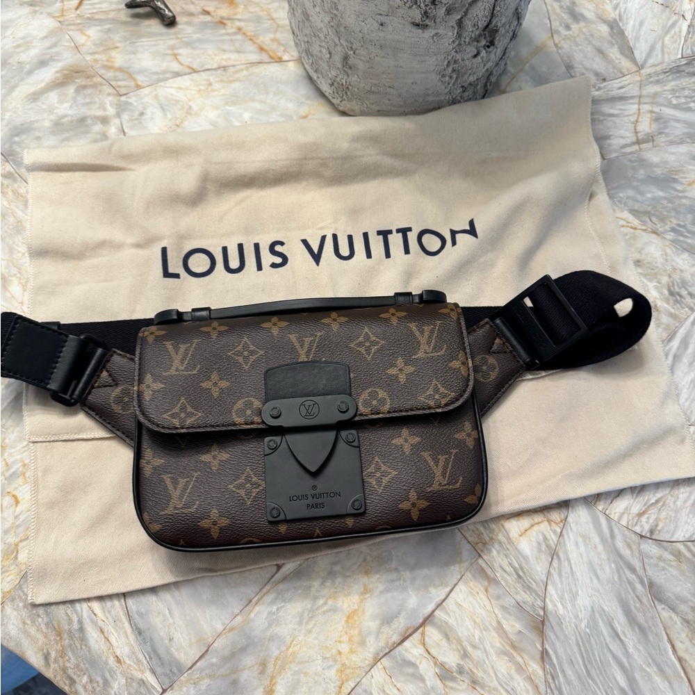 Louis Vuitton Brown Monogram Belt Bag
